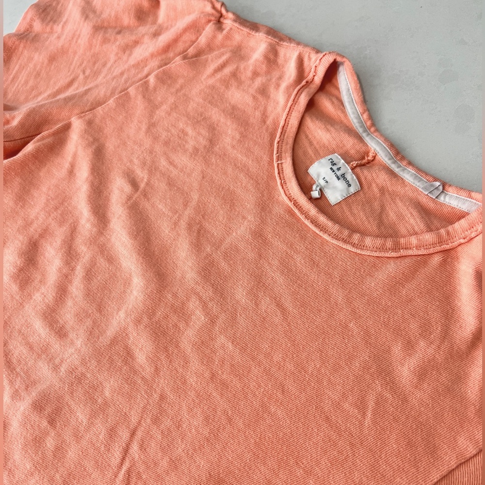 Rag & Bone Men’s Classic Flame Slub Cotton Tee